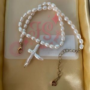 Frasier Sterling Florenzia Pearl Necklace